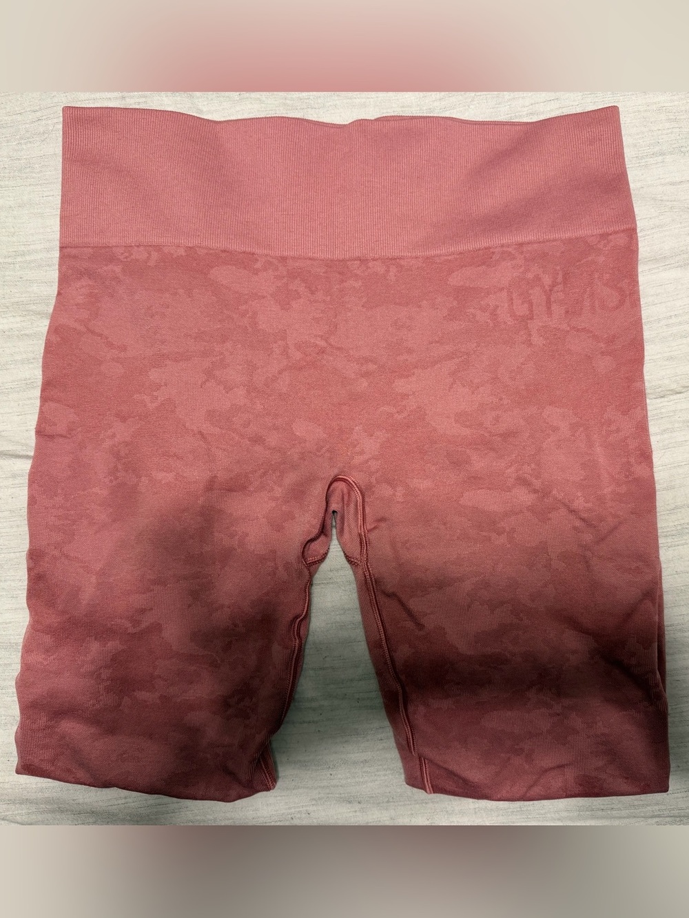 Gymshark Kids Seamless High-Waist Leggings in Dusty Rose